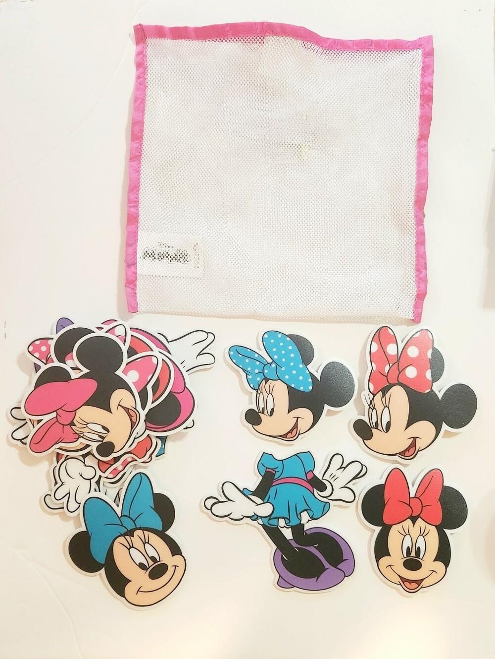 ๐๐ฉทDisney Minnie Mouse Bathtub Foam Sticker Puzzle: OS